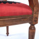 Bohemian chair, Suzani embroidery armchair with bergere style