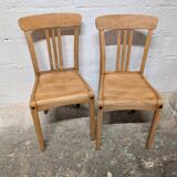 Pair of Stella bistro chairs