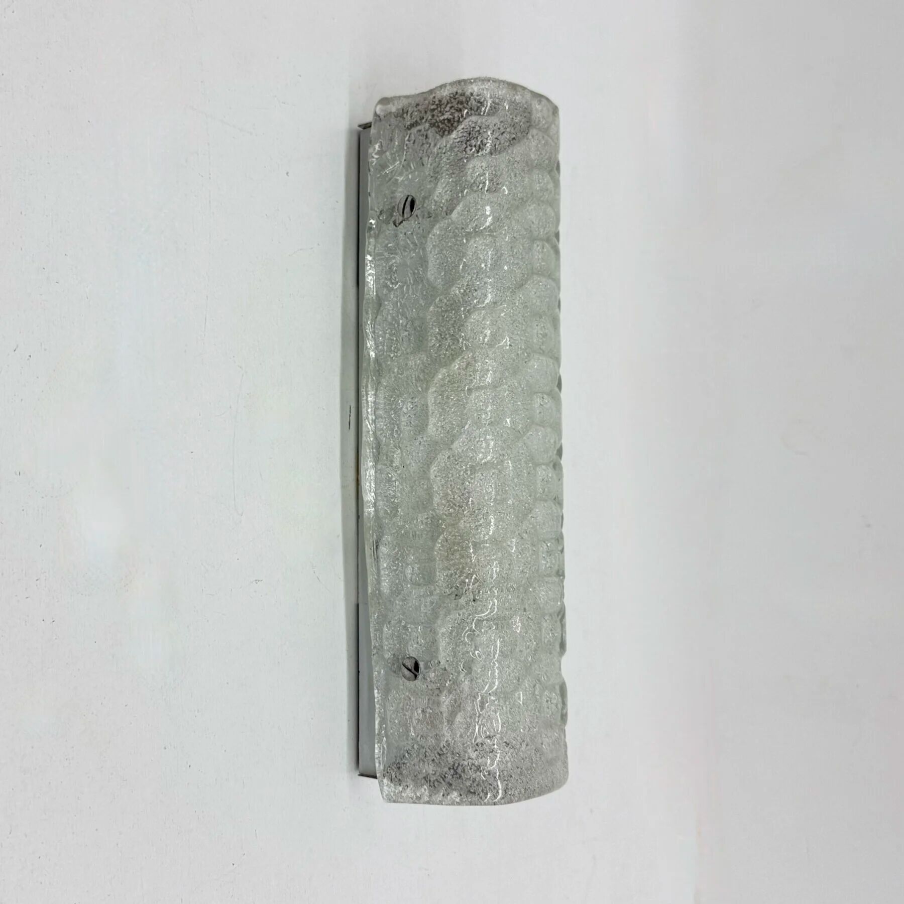 Mid-century Hustadt Leuchten design Murano glass wall sconces, Germany, 1970s