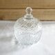 Bonbonniere, Sugar Bowl, Covered Glass Pot