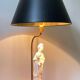 Fine ceramic lamp from the early 20th century