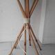 Lampadaire bambou et ficelle