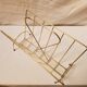 Magazine holder - brass magazine holder with - 60s