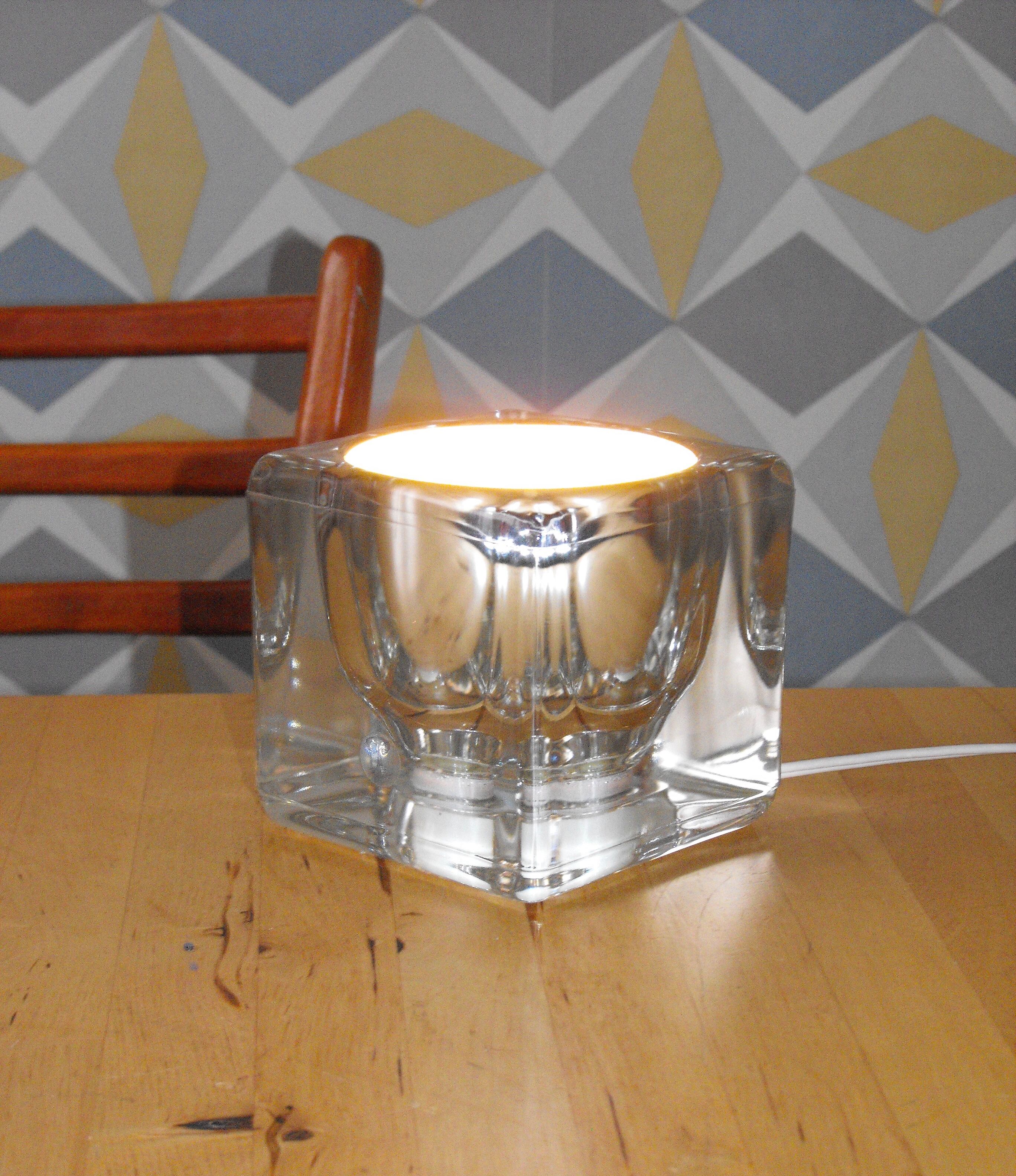 Table lamp called "Icecube" or T14 from Peill & Putzler