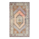 Vintage Turkish Oushak handmade wool cotton orange area rug 106x188