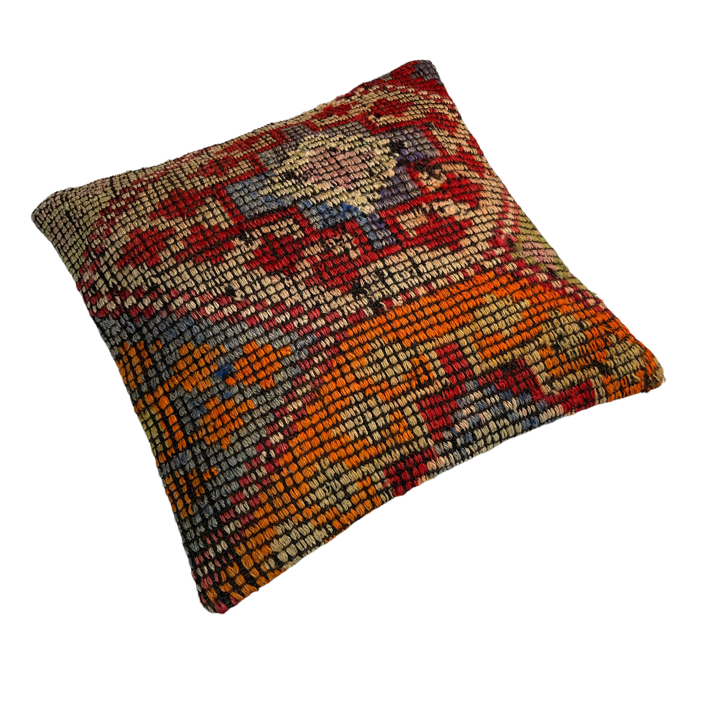 Turkish kilim cushion cover , 40 x 40 cm