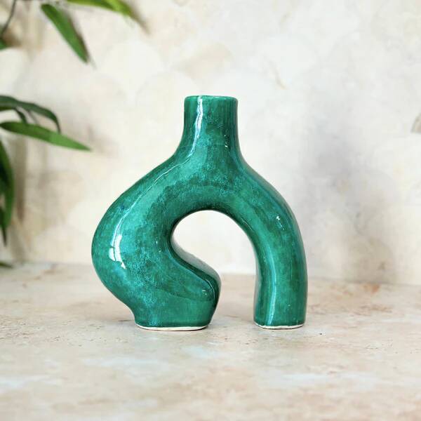 Adal mini varnished vase