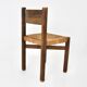 Set of 4 Meribel Chairs by Charlotte Perriand for Steph Simon, 1950s