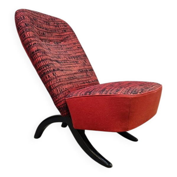Chaise Congo vintage design hollandais Theo Ruth Artifort — Beyit