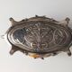 Silver-plated bronze jardinière Art Nouveau
