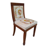 Mahogany consulate chair
