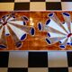 Vintage ceramic coffee table