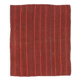 Tapis kilim anatolien vintage fait main turc 182 cm x 214 cm