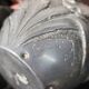 Pair of Art Deco vases in aluminium Signed