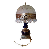 Porcelain lamp and tassels