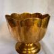 Brass footed bowl