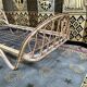 Rattan basket bed