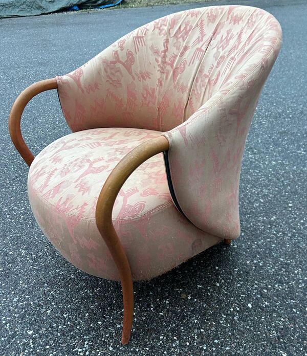 fauteuil design Cinna années 80