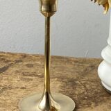 Vintage brass candle holders