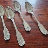 Christofle - Set of 4 Vendôme table spoons in silver-plated metal