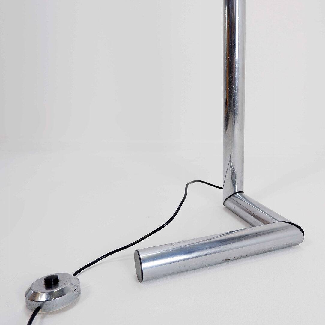 Tubular Chrome articulated Floor Lamp - 1970s