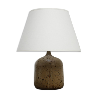 Lampe en grès La Borne circa 1970 signée