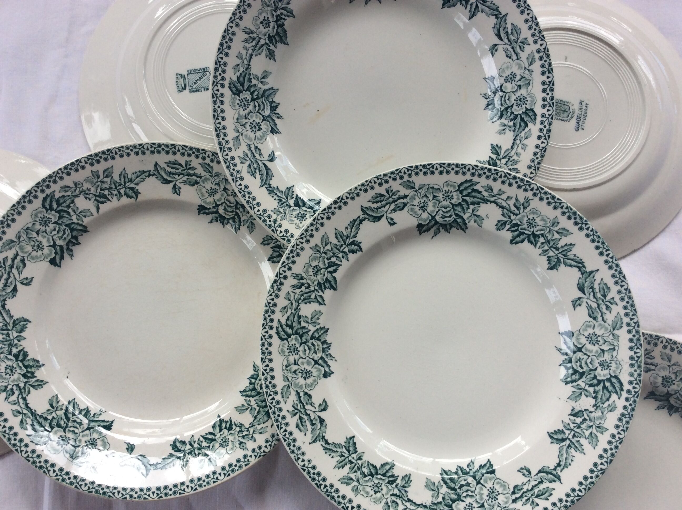 7 flat plates Iron Land model Guadeloupe