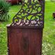 English mahogany neckline
