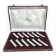 Saint Médard – 12 silver metal knife holders