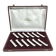 Saint Médard – 12 silver metal knife holders