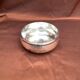 Old white silver metal cup Christofle numbered dimension