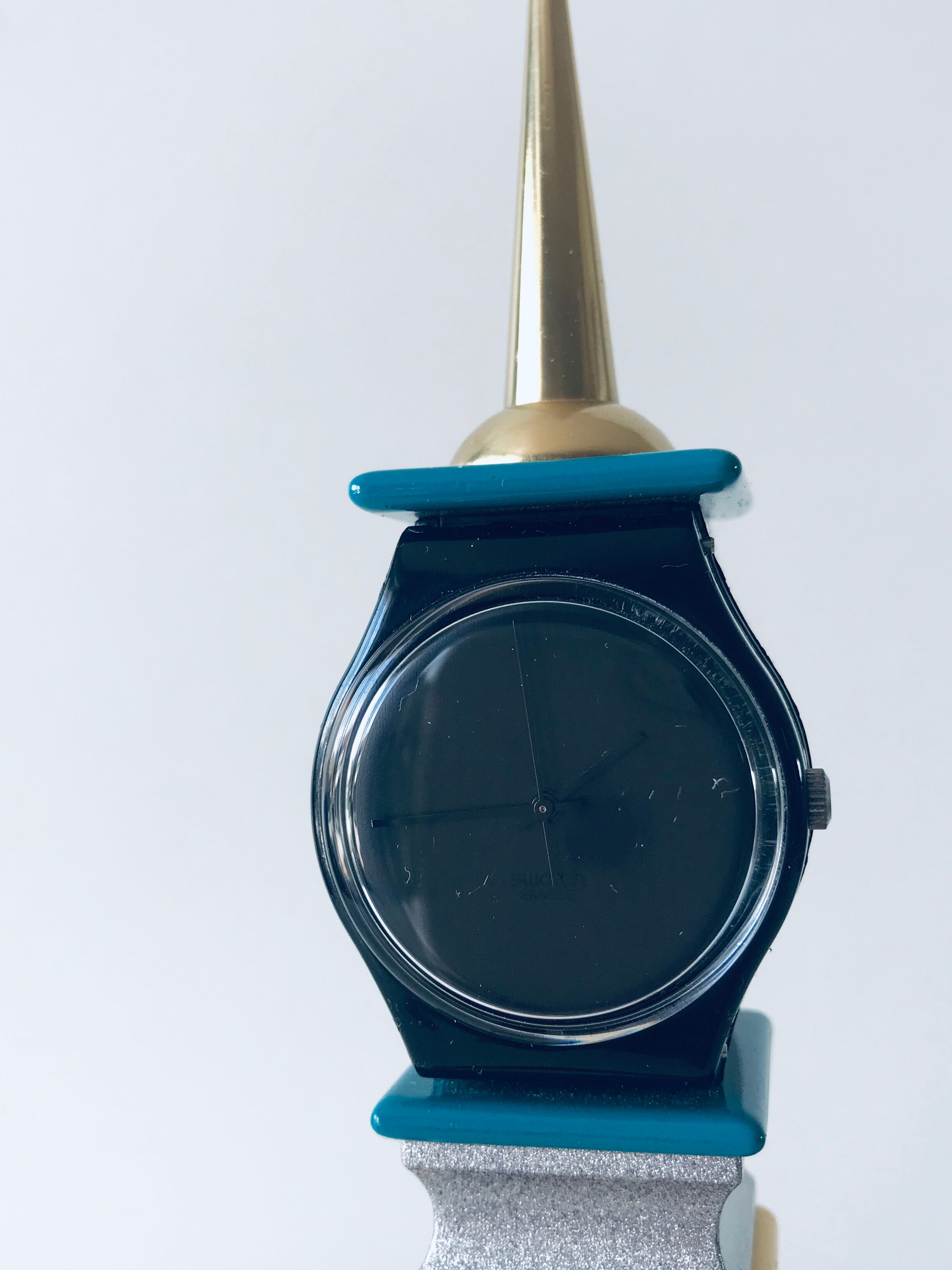 Pendulette Swatch par Alessandro Mendini