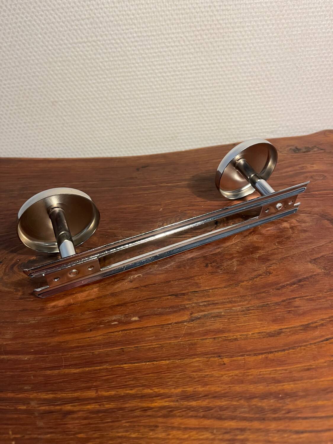 Space Age wall coat rack and hook from the 80s