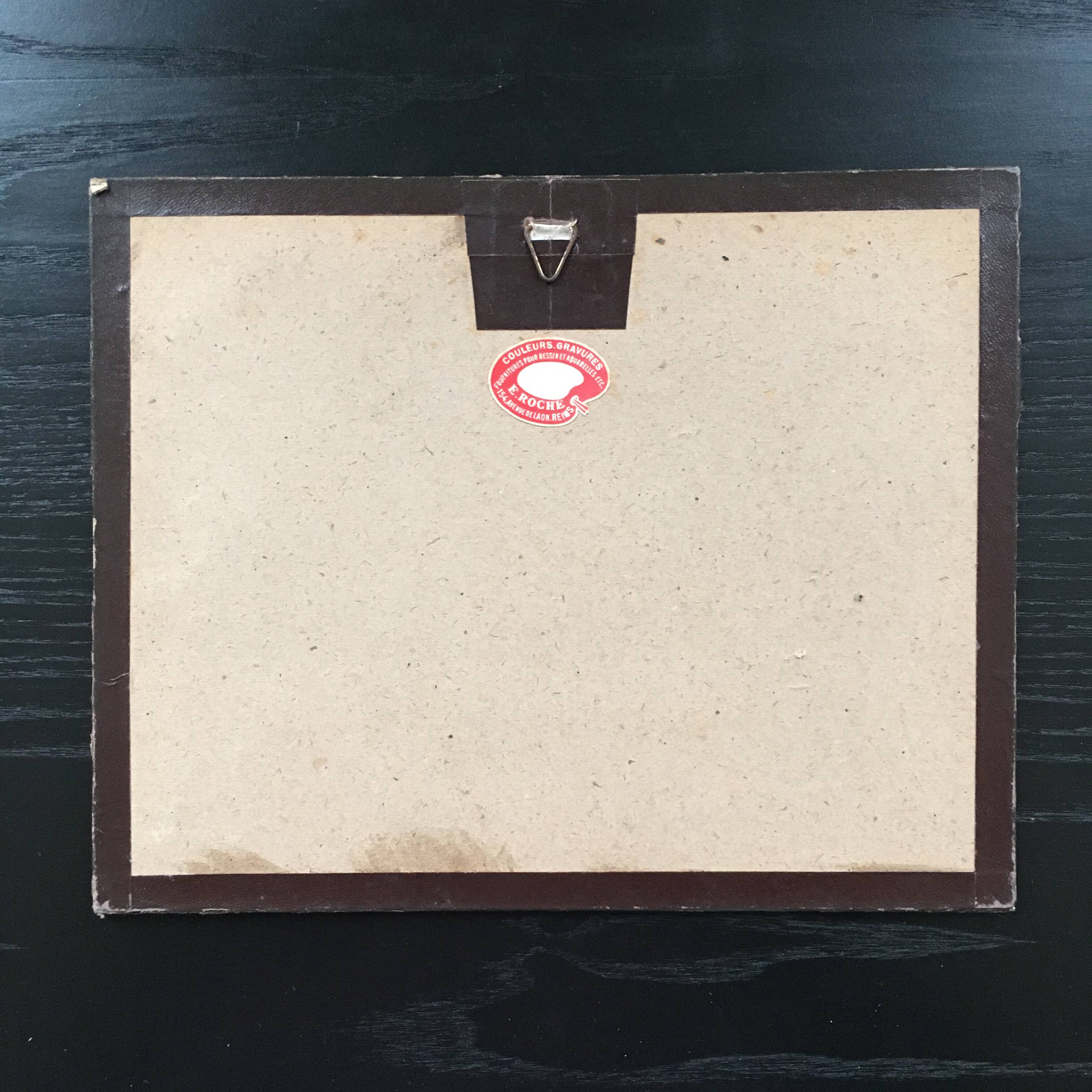 Illustration ancienne Moise sauvé des eaux