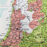 Map of the Netherlands 1962