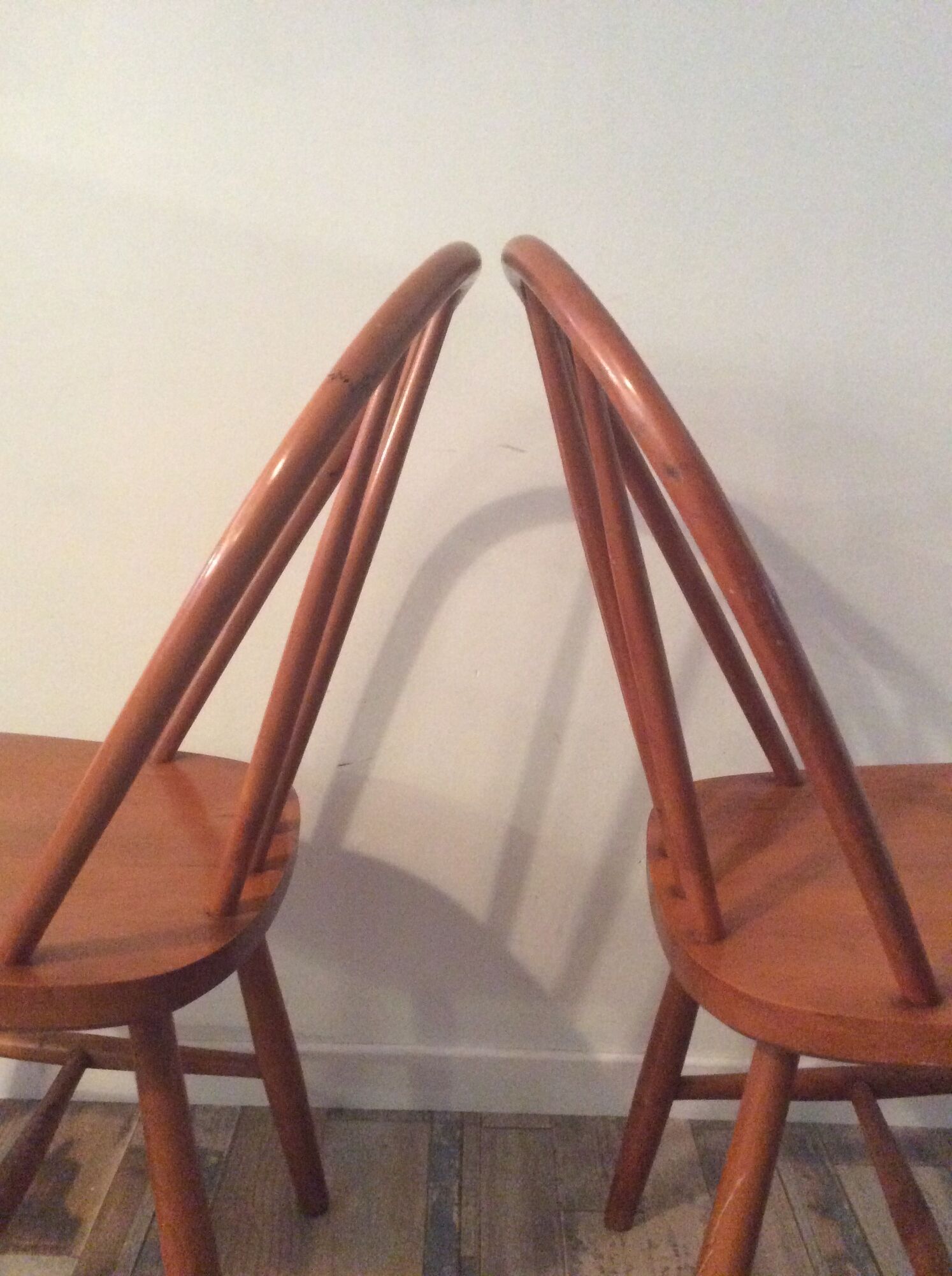 Pair of Imexcotra 1950s Scandinavian style chairs