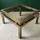Pair of side tables / end tables Belgo Chrom