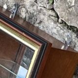 Pair of hanging display cases