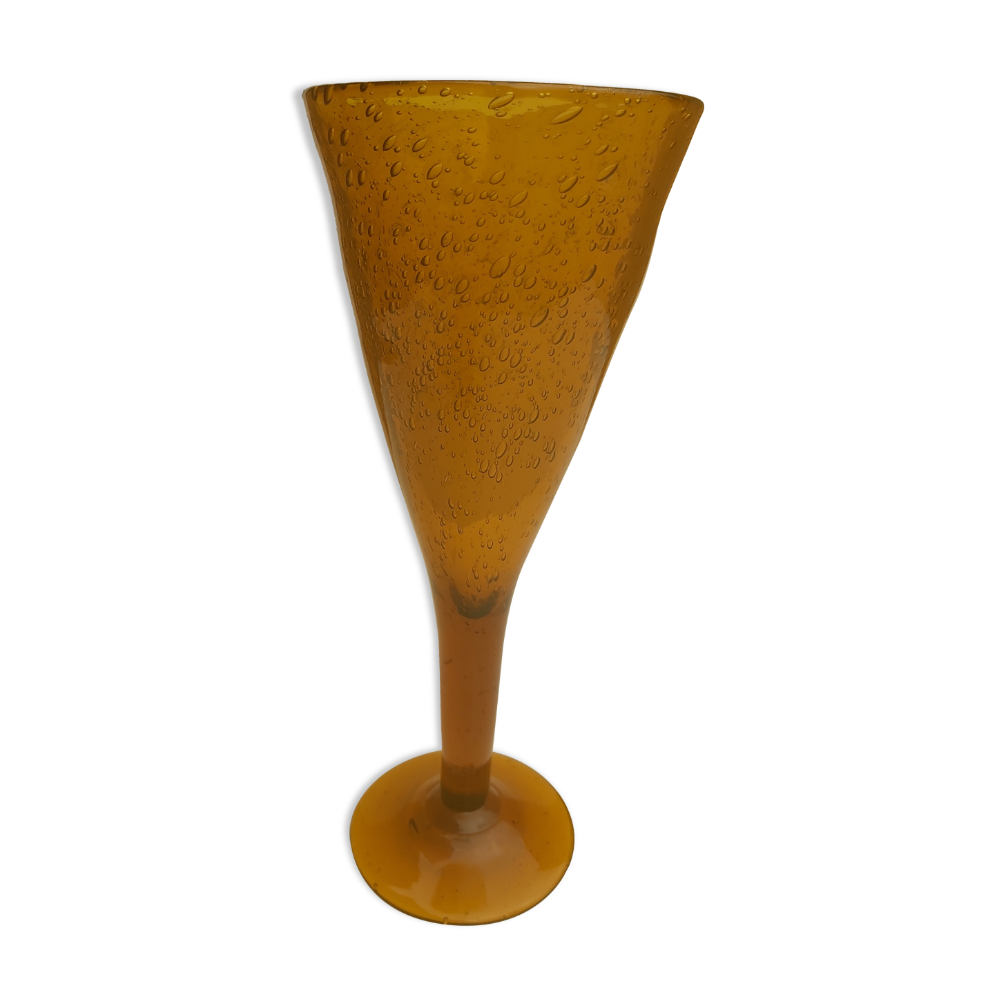 Large glass blown vase