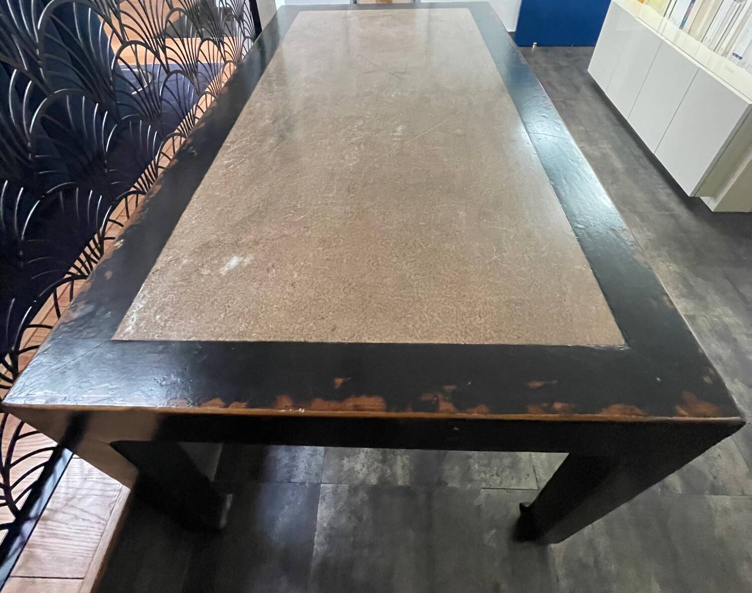 Industrial Chinese style dining table