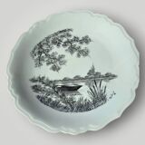 Service de 13 assiettes vintage de Limoges décorées à la main