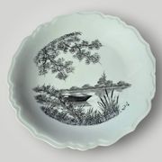 Service de 13 assiettes vintage de Limoges décorées à la main