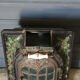 Cast iron stove Forges Fonderie Saint Nicolas brand Holiday Décor holly
