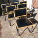 Lot de 6 chaises Cesca B32 par Marcel Breuer