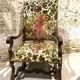 Louis xiv style armchair, 19th century