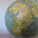 Globe Earth Girard and informed Baker years 40 50