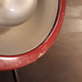 Lampadaire 1950 bordeaux et chrome
