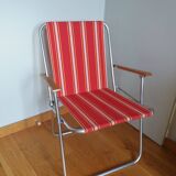 Folding garden or camping armchair
