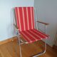 Folding garden or camping armchair