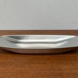 German Cromargan plate from the mid-century by WMF, 1960s.